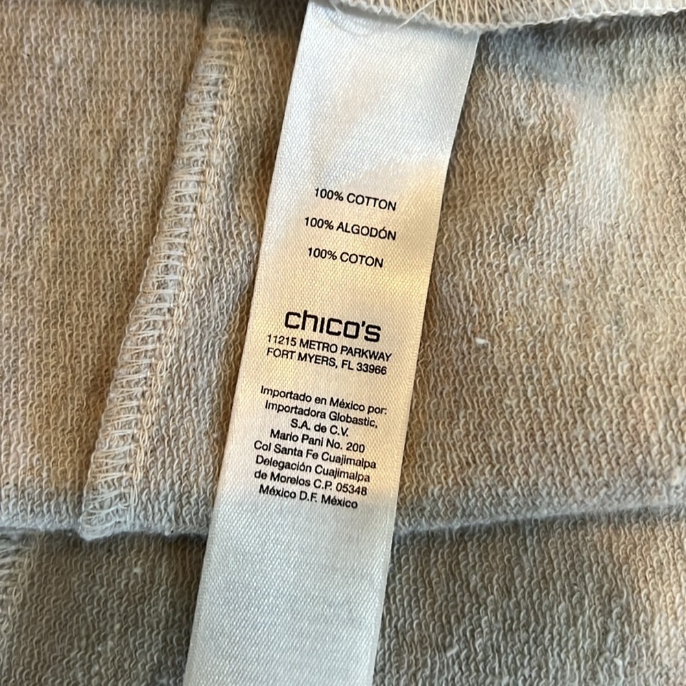 Weekends by CHICO’S Wide Collar Jacket - 2 (Medium) - Picture 11 of 13